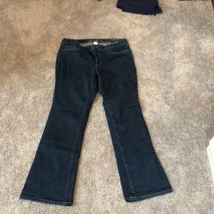 Size 14 short Eddie Bauer boot cut jeans